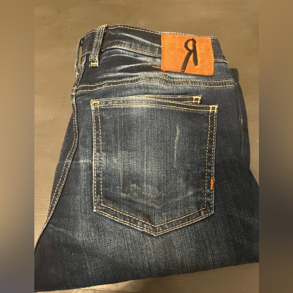 Rock Revival Women's Dark Blue Relaxed Jeans